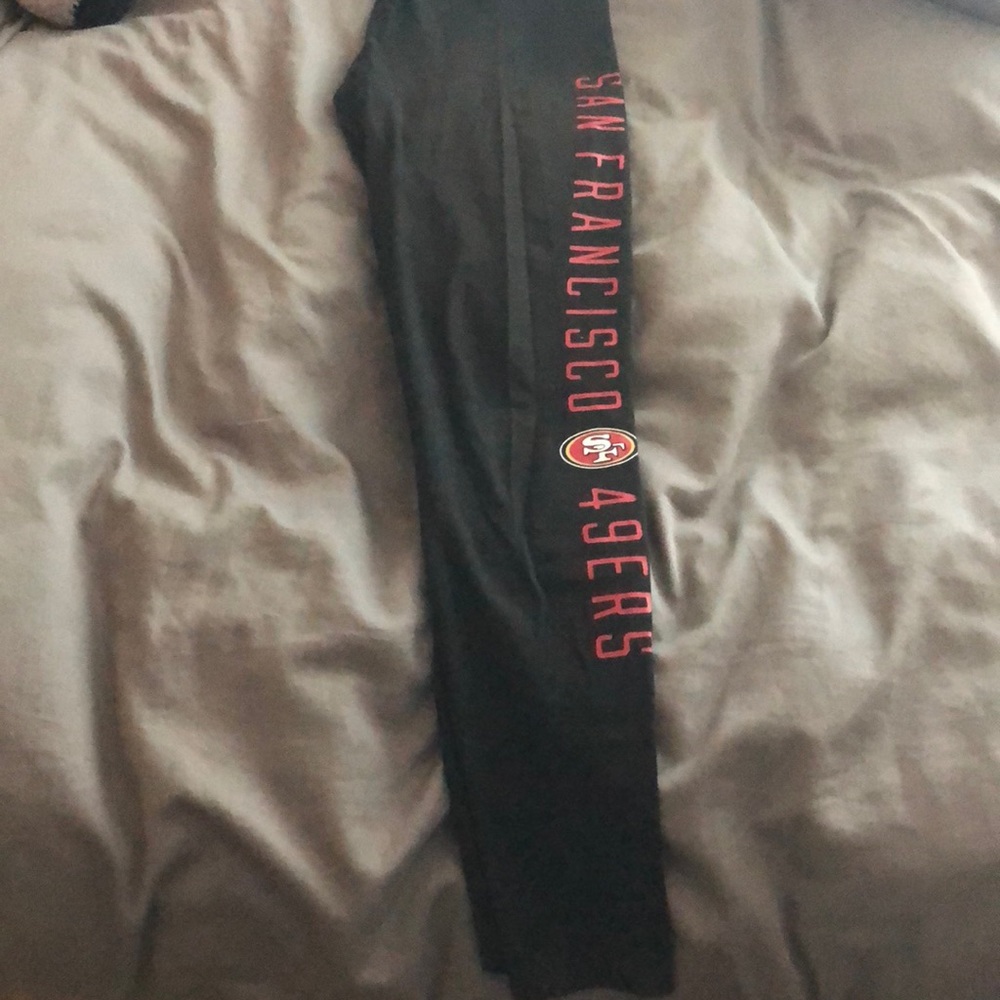 PINK 49ers leggings